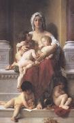 Adolphe William Bouguereau Charity (mk26) china oil painting artist